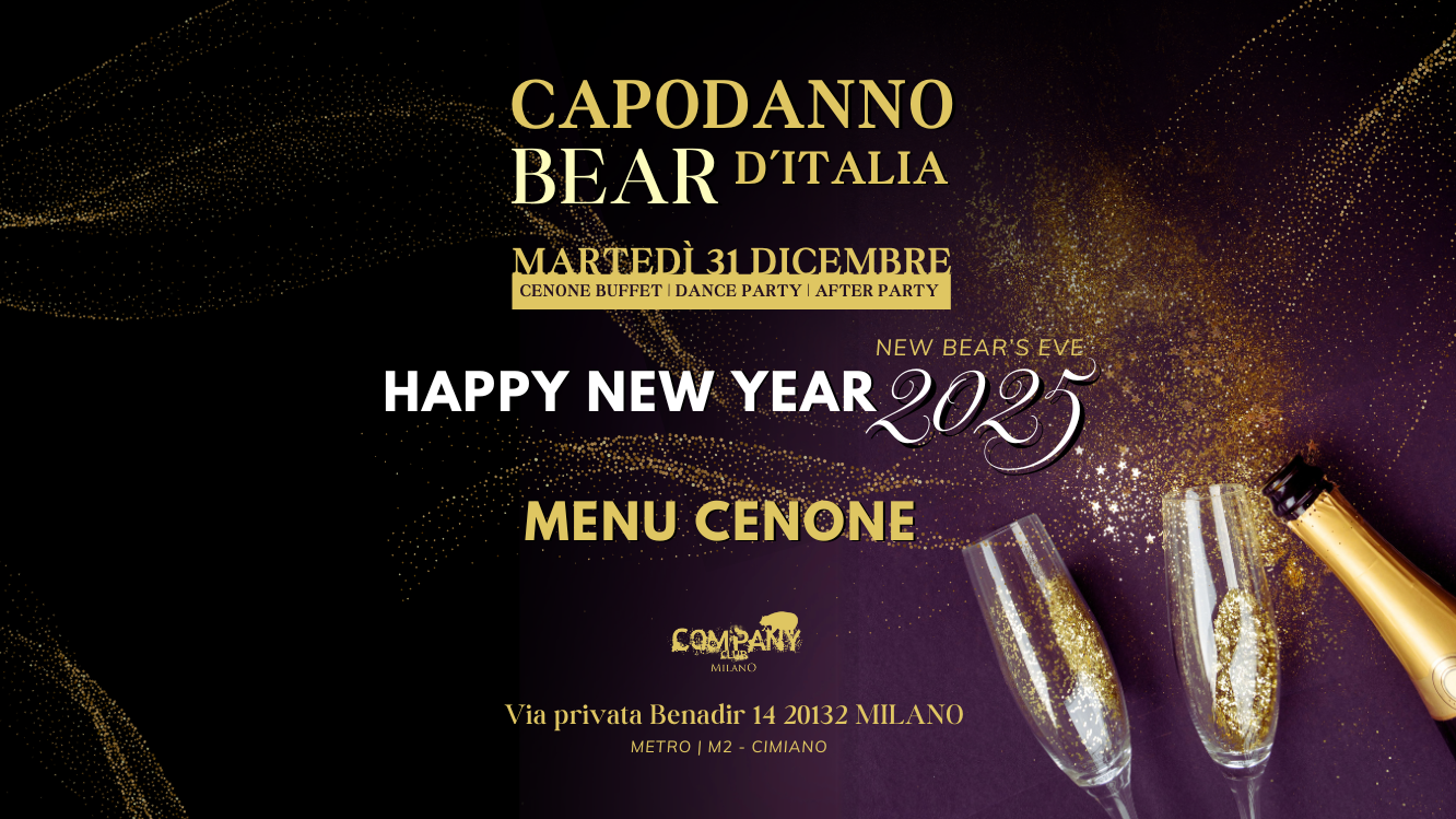 CAPODANNO BEAR d’ITALIA