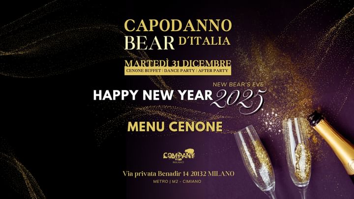 Cover for event: CAPODANNO BEAR d’ITALIA