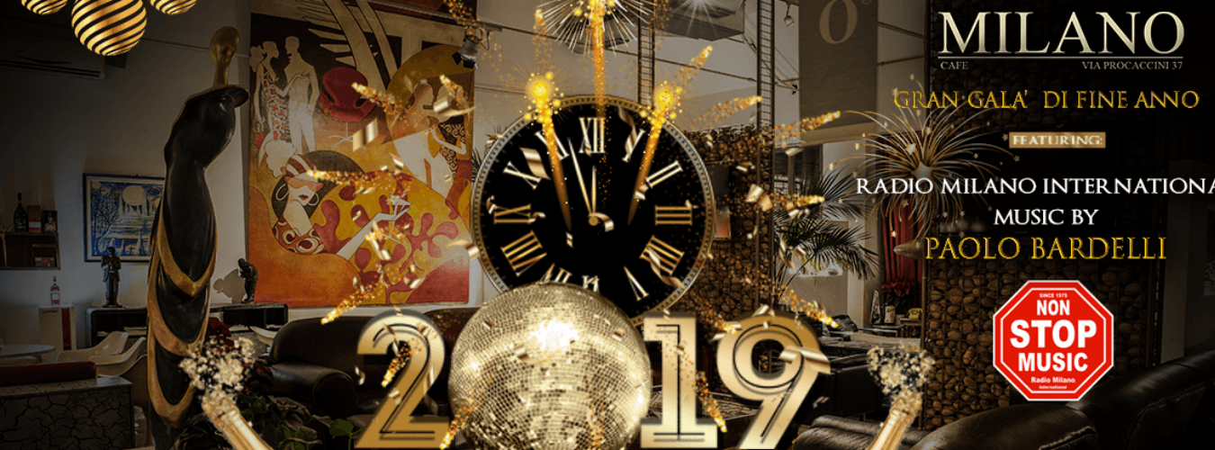 Capodanno Milano Cafe con Radio Milano International image