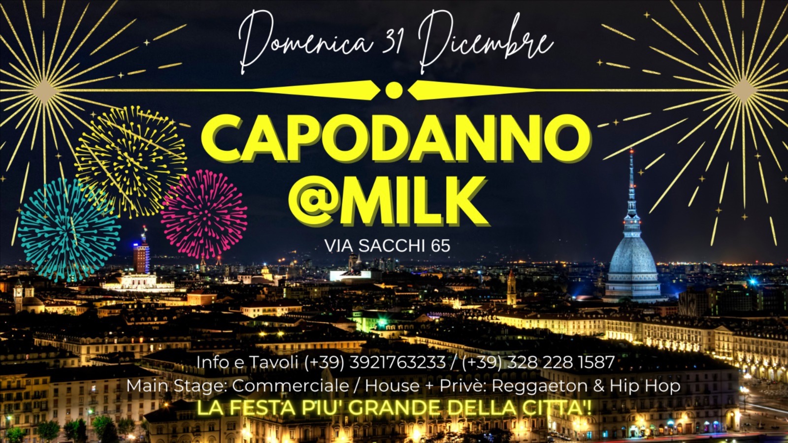 CAPODANNO @MILK