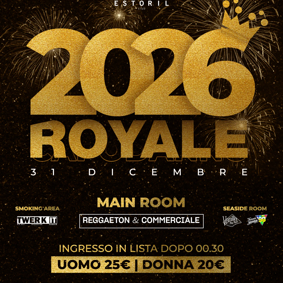 CAPODANNO ROYALE 2026 | ESTORIL BEACH CLUB image