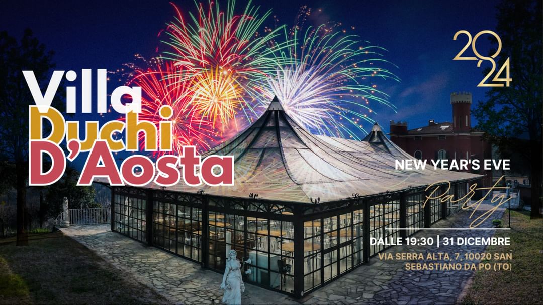 Couverture de l'événement Capodanno Villa Duchi d'Aosta