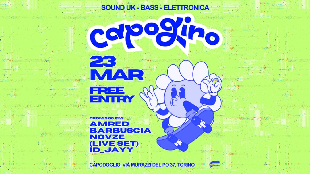 Cartell de l'esdeveniment Capogiro ✷ Capodoglio