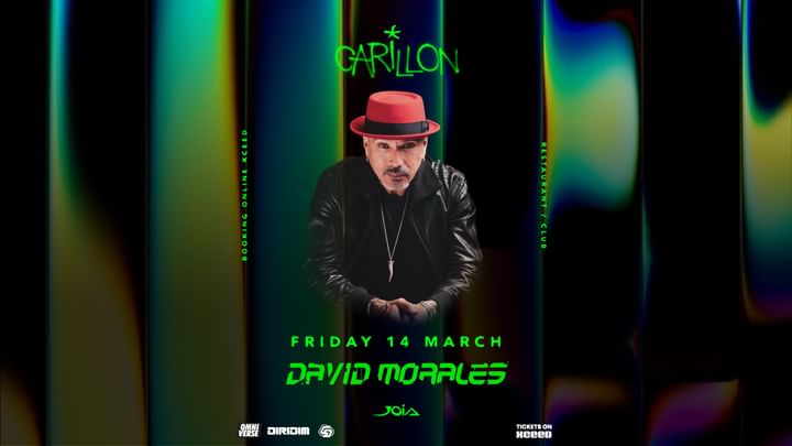 Cover for event: Carillon invites David Morales