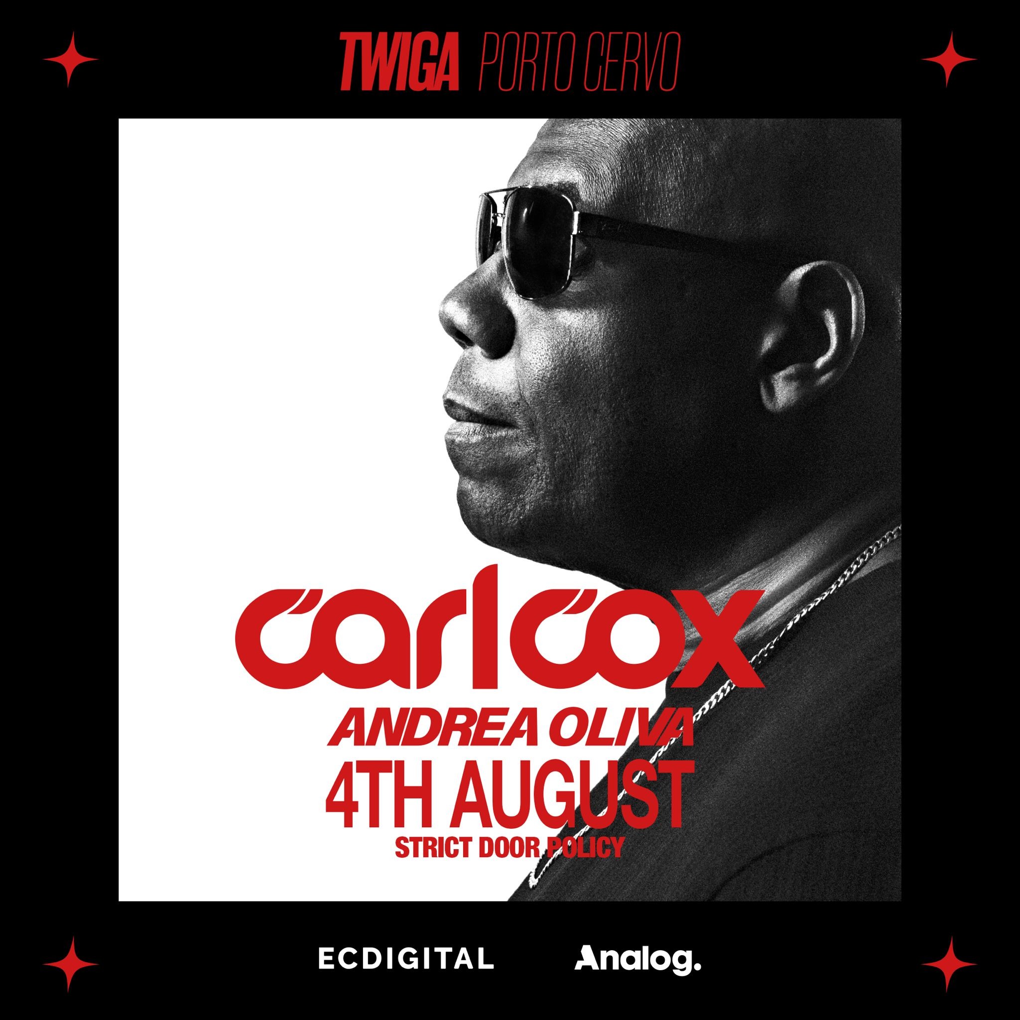 CARL COX - ANDREA OLIVA