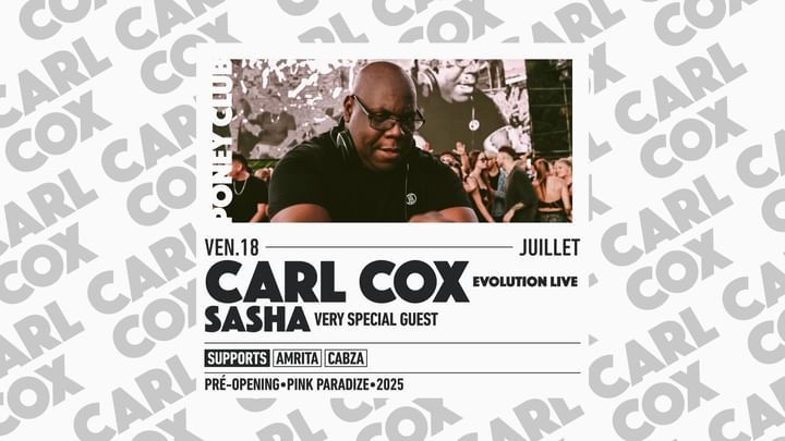 Cover for event: CARL COX - EVOLUTION LIVE 