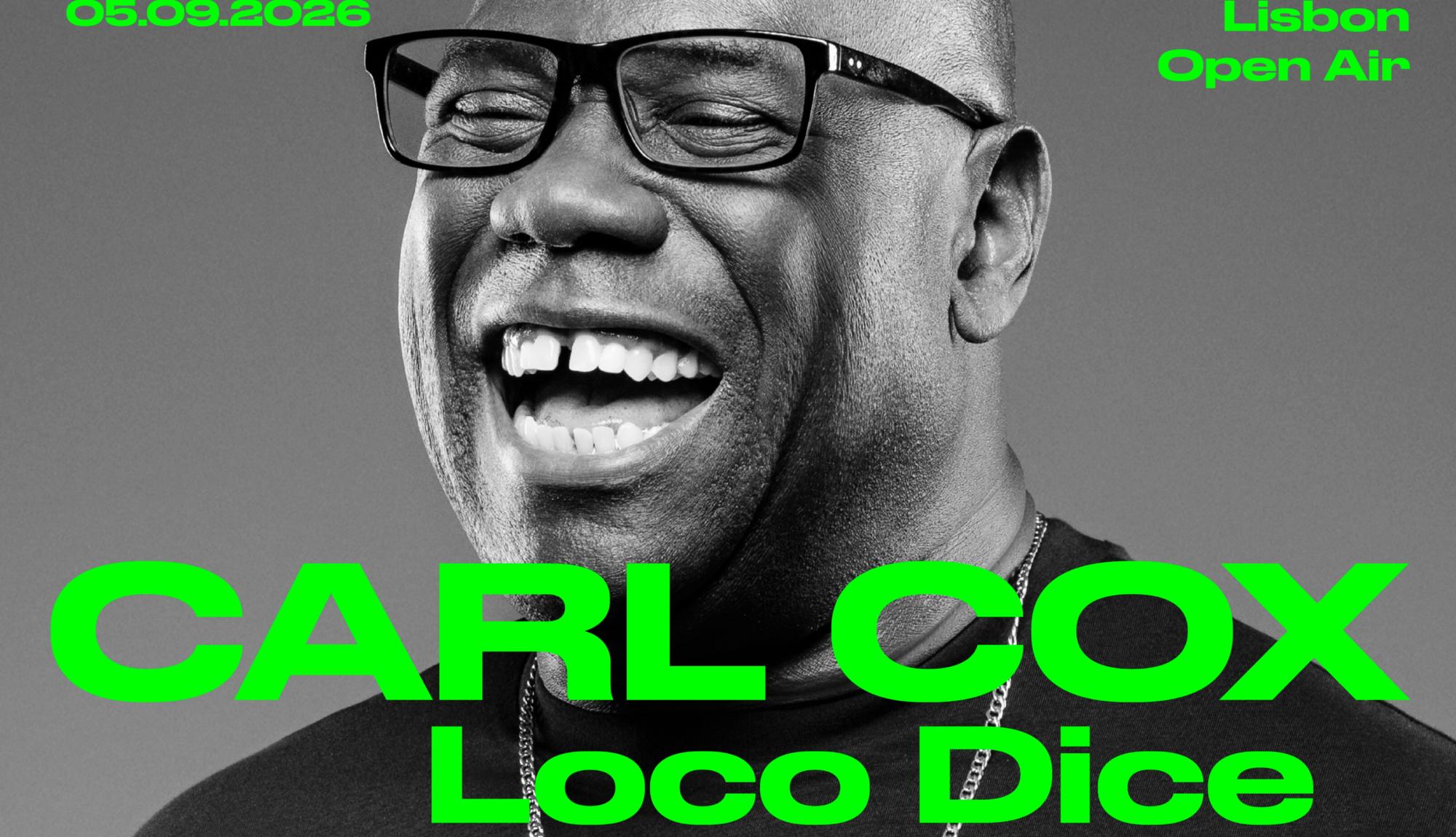 Carl Cox | Lisbon 2026