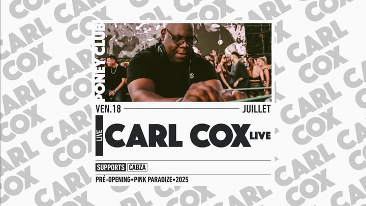 Cover for event: CARL COX LIVE