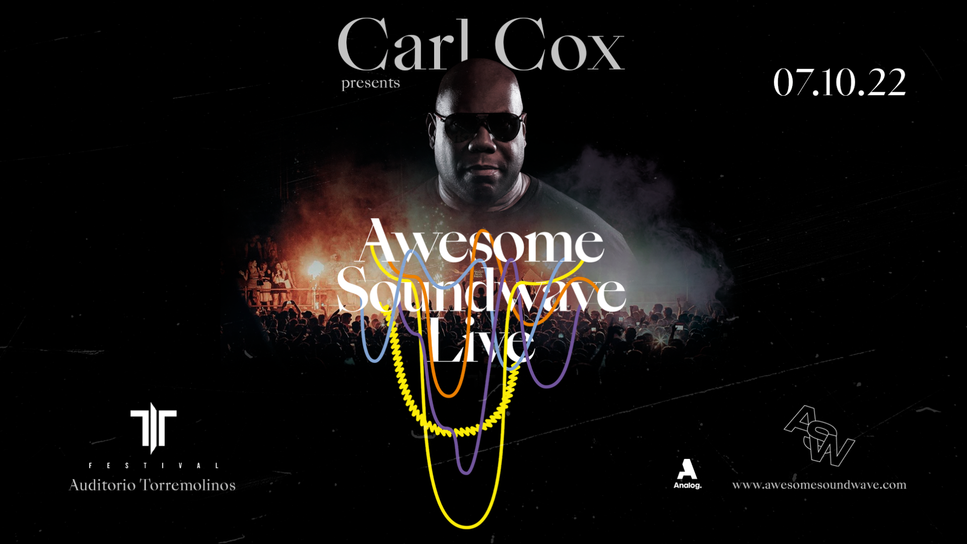 Carl Cox SOLD OUT 7 Octubre