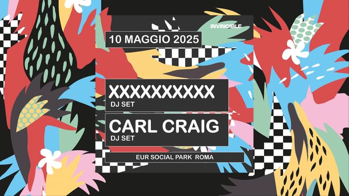 Cover for event: Carl Craig | Invincible Fest - 10 May 2025