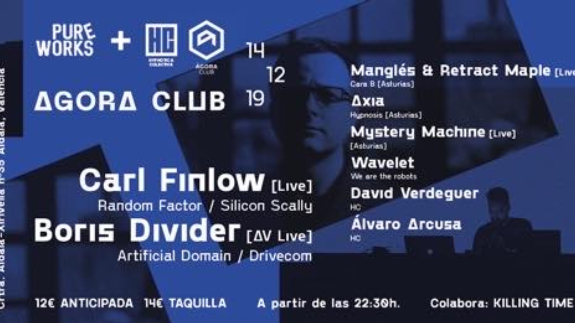 Carl Finlow & Boris Divider en Ágora Club Valencia image