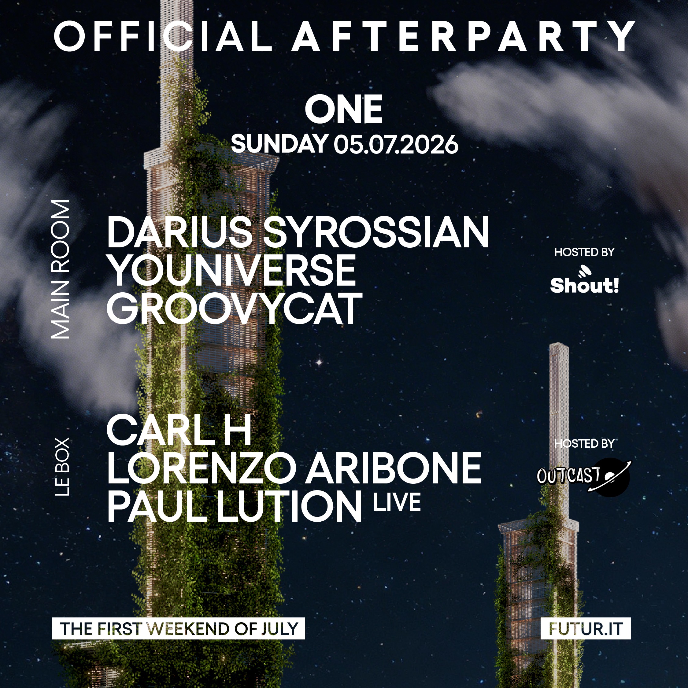 CARL H for KFF26 OFFICIAL OUTCAST AFTER PARTY - DAY 3 image
