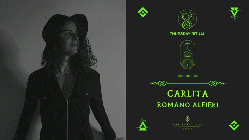 Cartel del evento THURSDAY RITUALS presents CARLITA