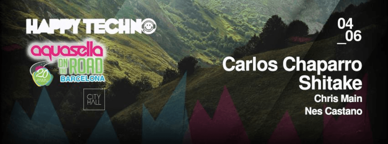 Carlos Chaparro presented by Happy Techno | Aquasella Festival On The Road image