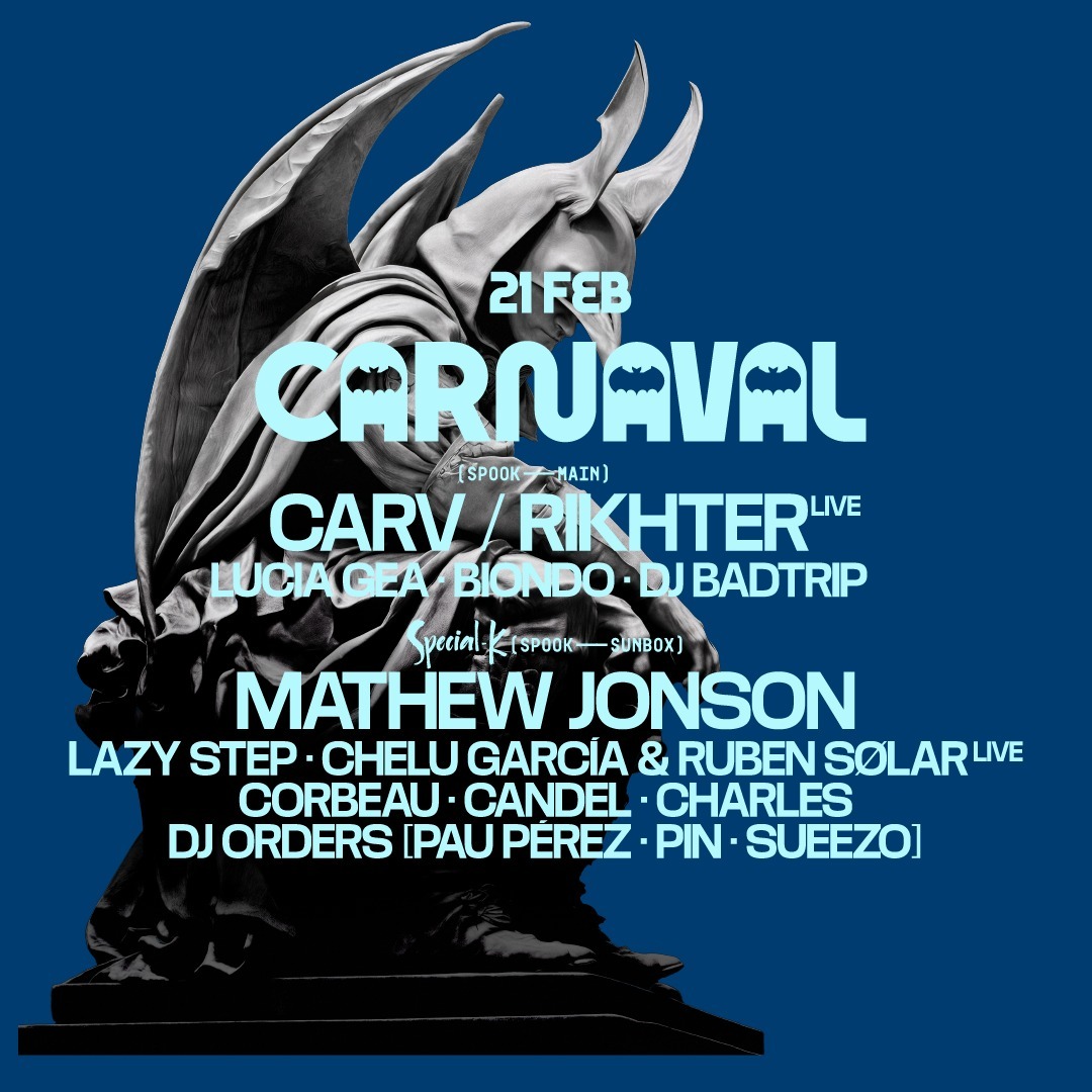 Carnaval: Carv + Rikhter & Special-k w/ Mathew Jonson image