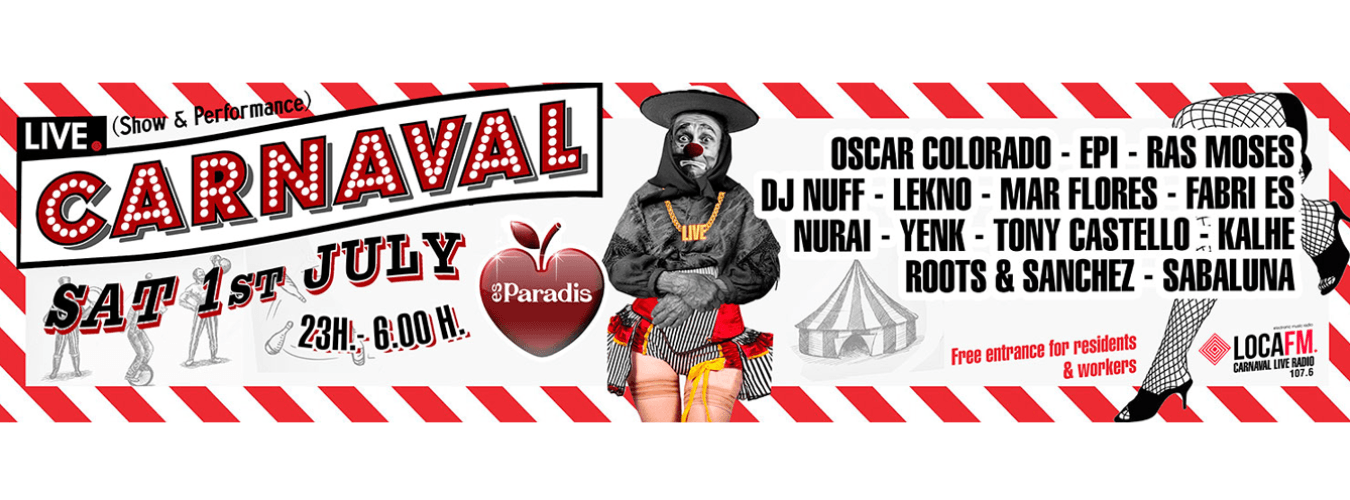 Carnaval - Saturday Night - Show & Performance image