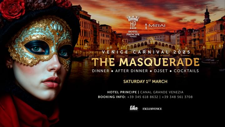 Cover for event: CARNEVALE di VENEZIA 2025 ⋅ THE MASQUERADE