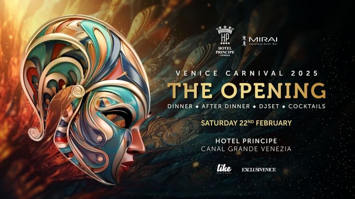 Cover for event: CARNEVALE di VENEZIA 2025 ⋅ THE OPENING