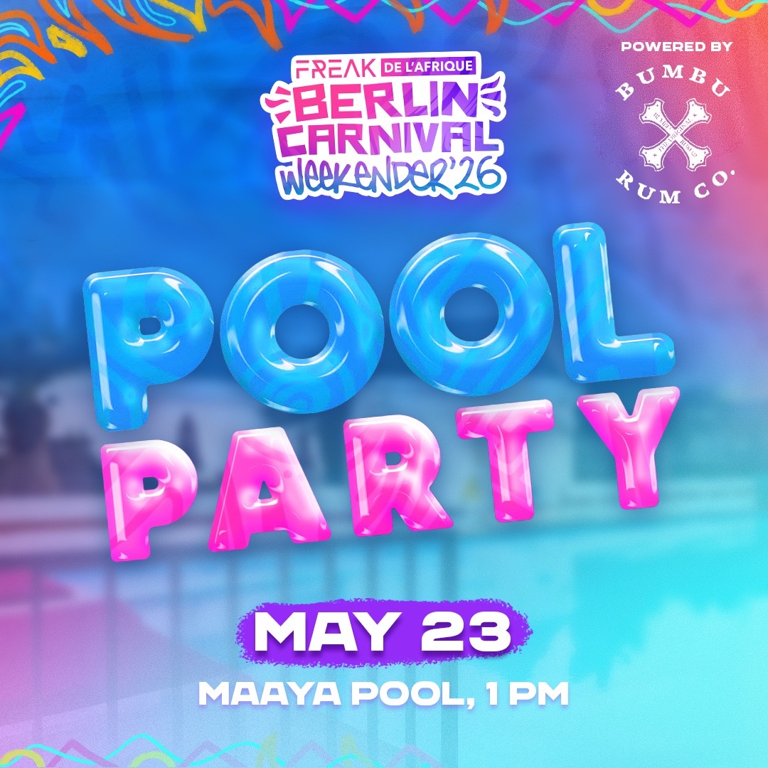 Cartel oficial del evento Carnival Pool Party
