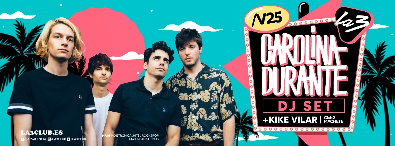 CAROLINA DURANTE DJ SET + KIKE VILAR image