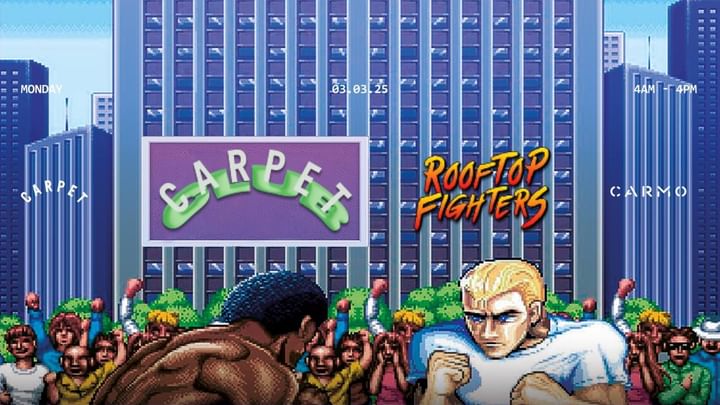 Cover for event: Carpet Club pres.: Rooftop Fighters (Carnival '25)