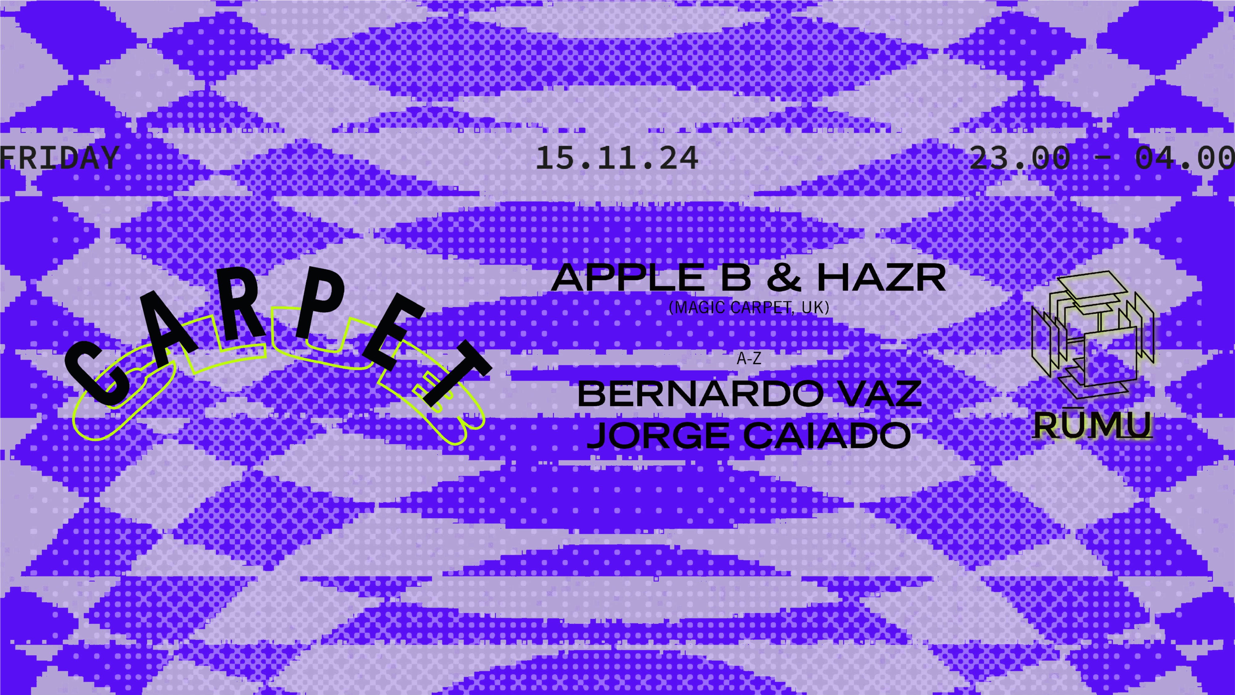 Carpet Club w/ Apple B & Hazr (UK) image