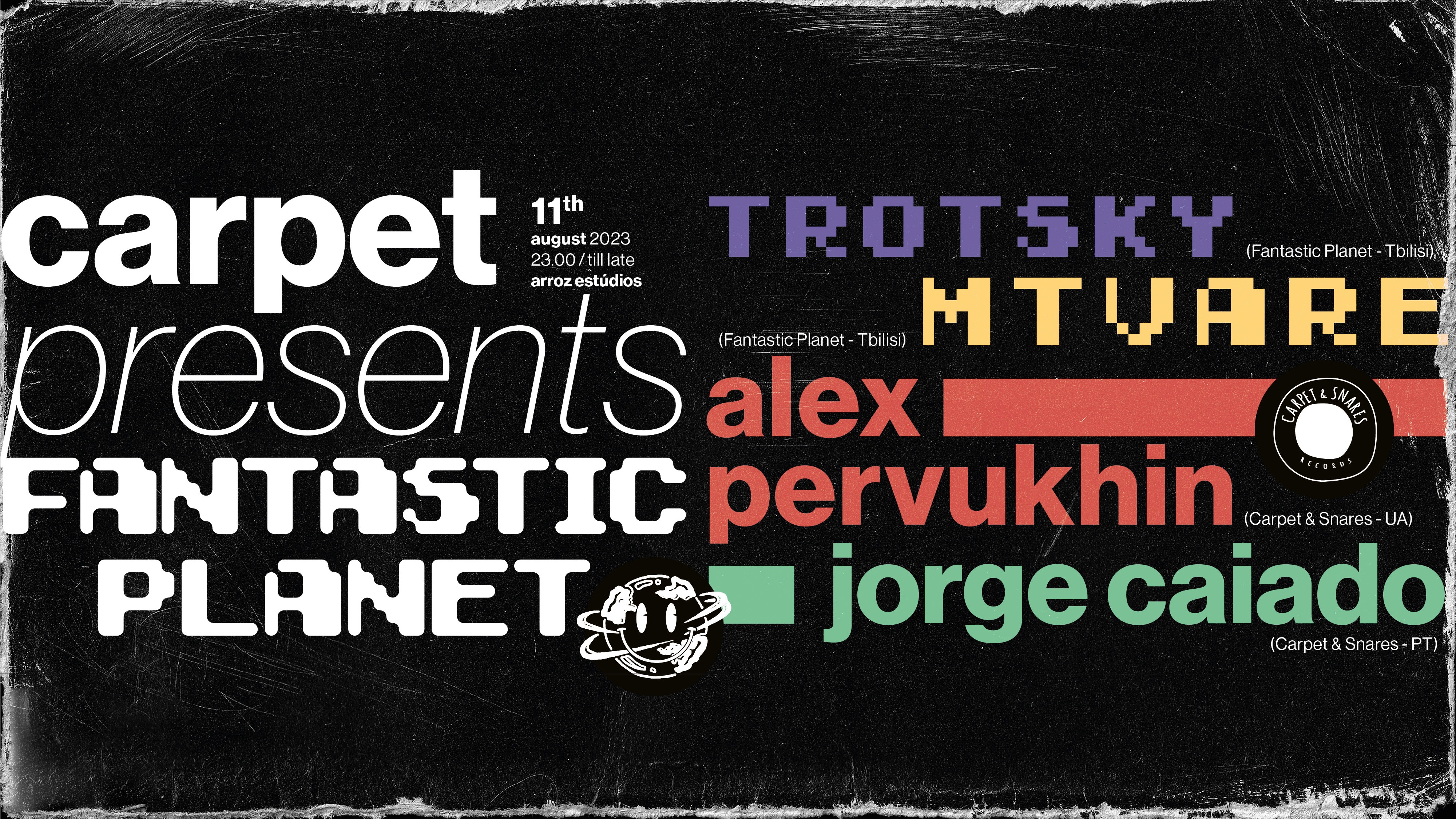 Carpet presents: Fantastic Planet (Tbilisi) image