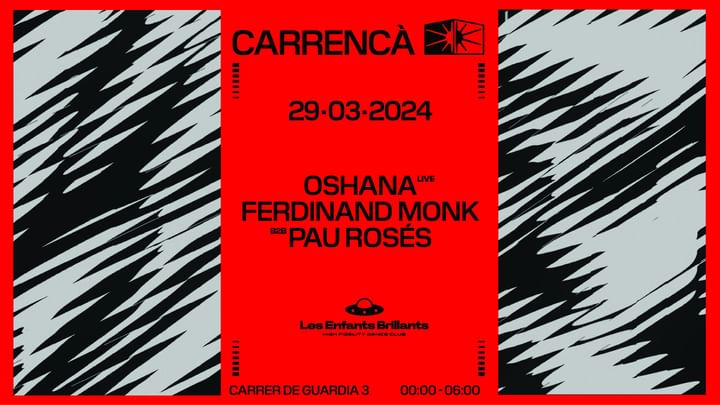 Cover for event: Carrencà at Les Enfants pres. Oshana live
