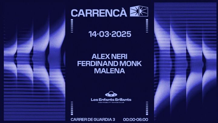 Cover for event: Carrencà pres. Alex Neri