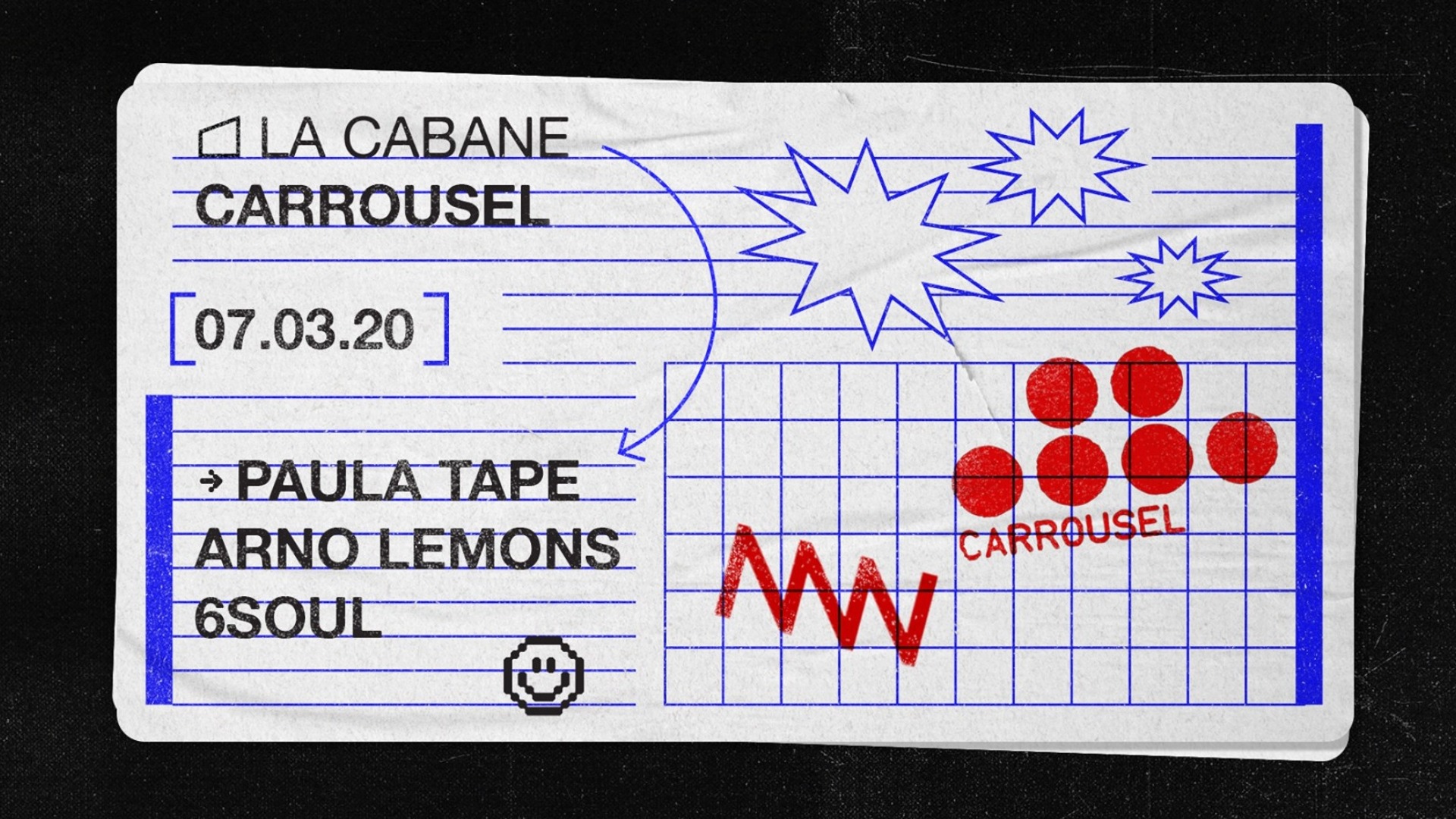 Carrousel | PAULA TAPE, Arno Lemons, 6Soul • La Cabane image