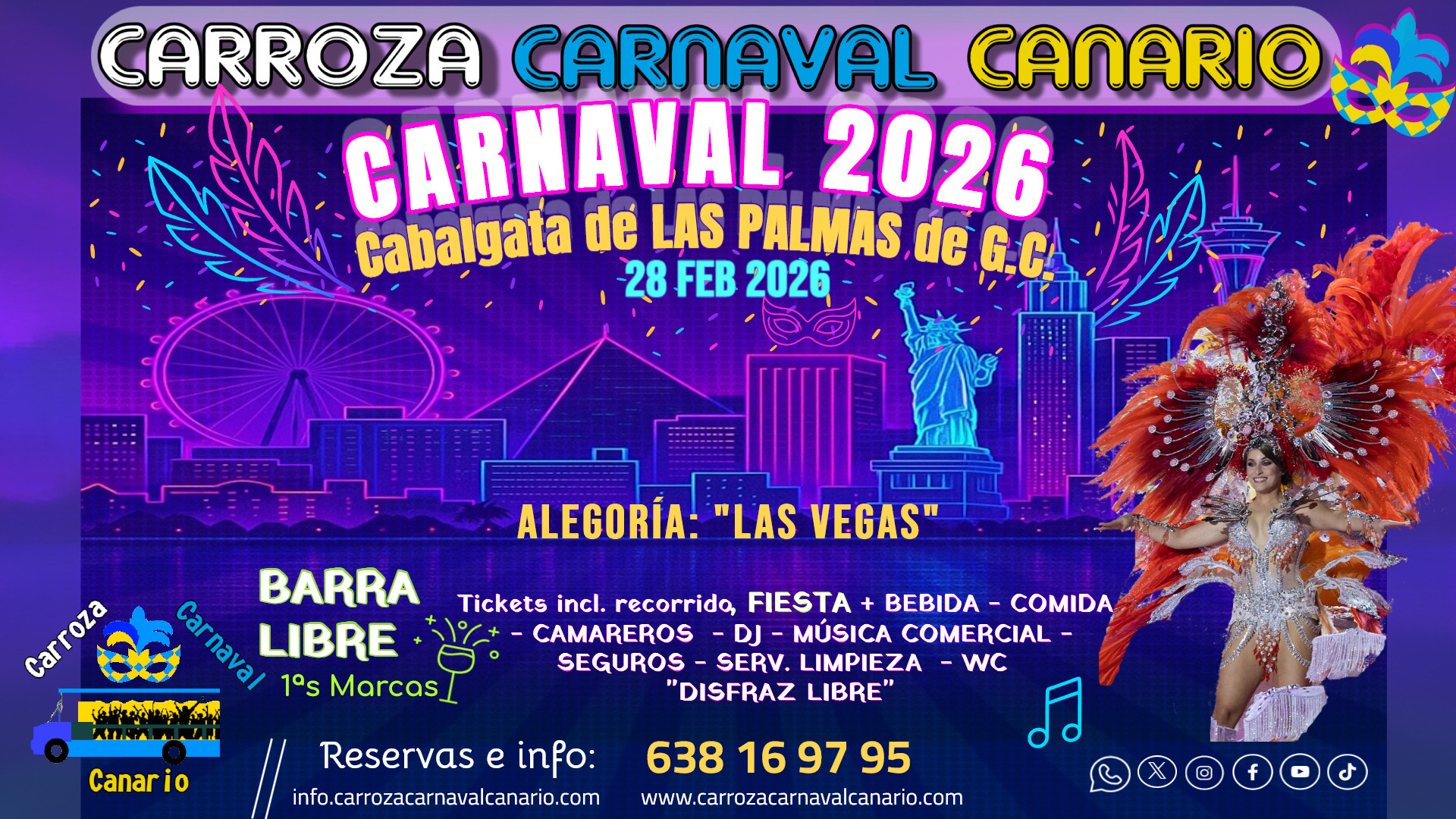 Carroza Cabalgata Carnaval Las Palmas de GC 2026 image