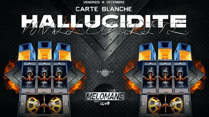 Cover for event: [Carte Blanche] HALLUCIDITÉ