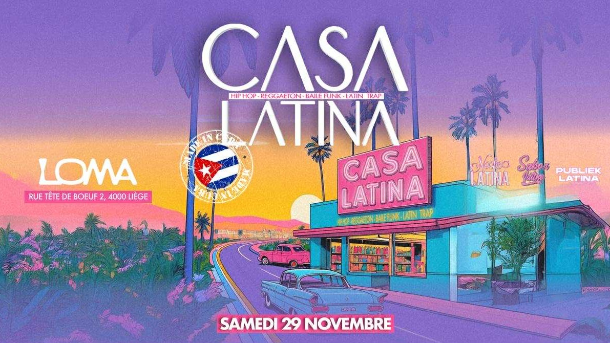 CASA LATINA X 29.11.25 X LOMA LIEGE image
