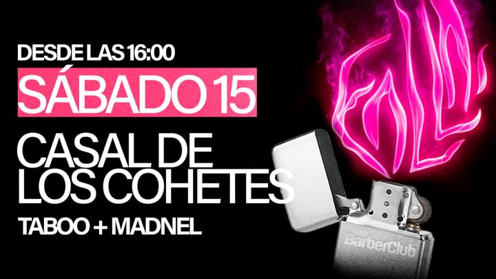 Cover for event: CASAL DE LOS COHETES