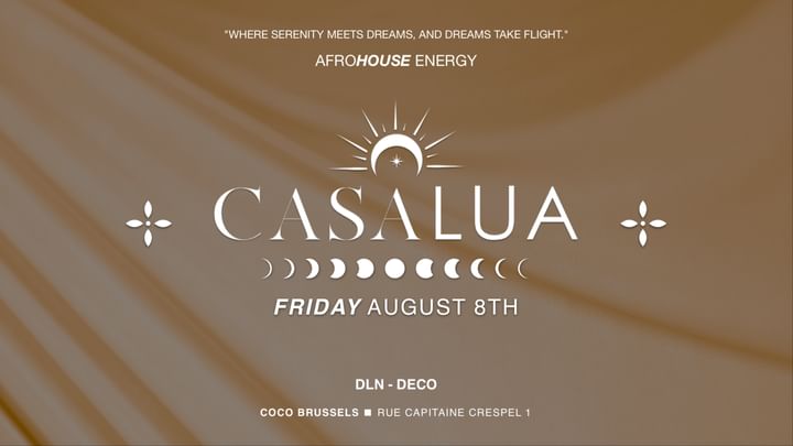 Cover for event: CASALUA x THE VIEW SUMMER TERRACE FRIDAY AUGUST 8TH