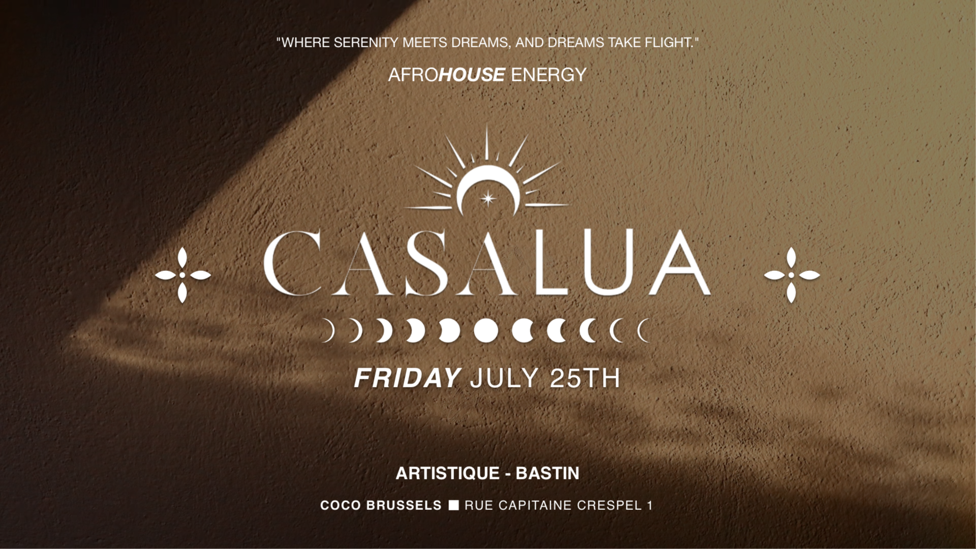 CASALUA x THE VIEW SUMMER TERRACE FRIDAY JULY 25TH image
