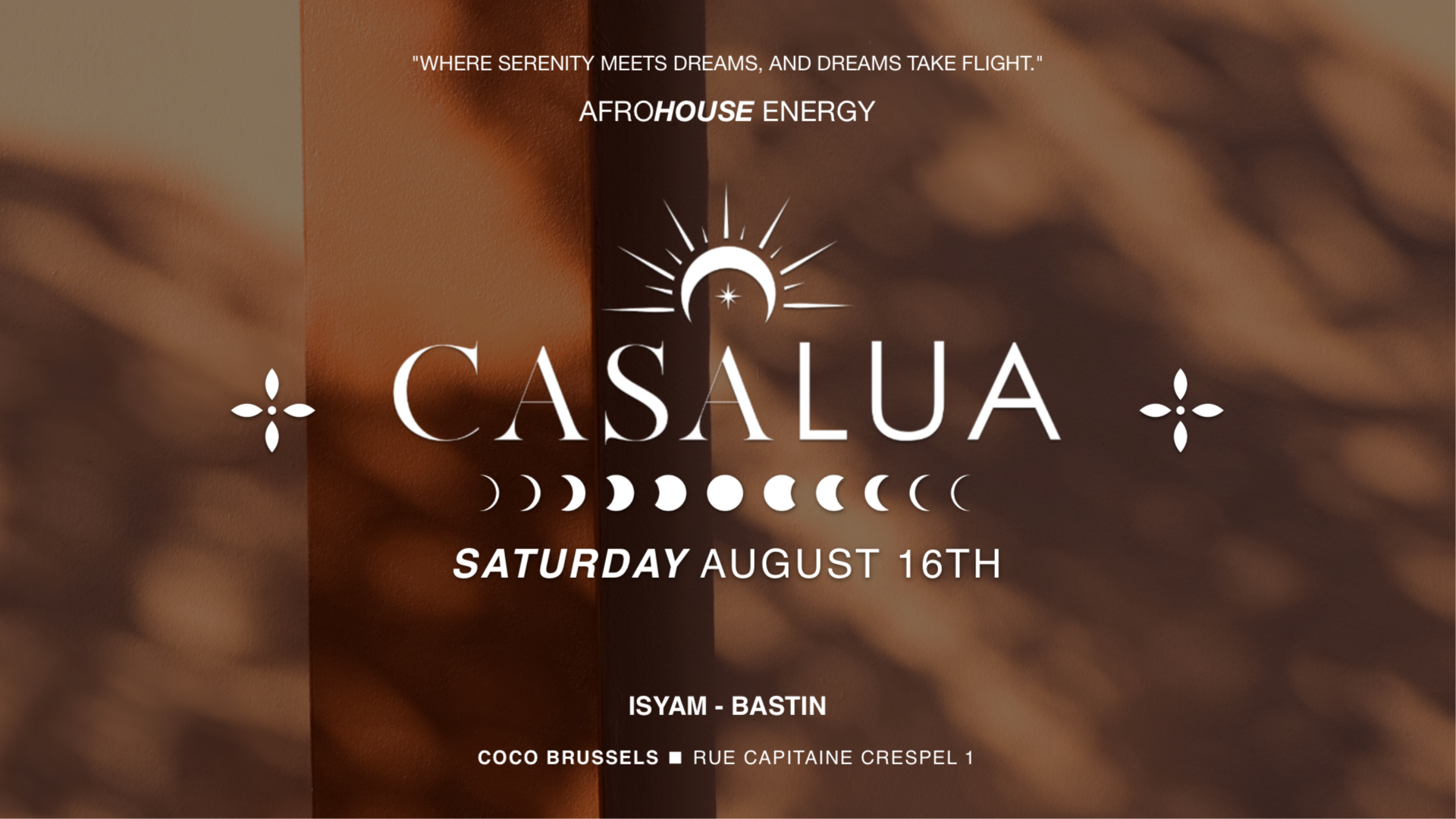 CASALUA x THE VIEW SUMMER TERRACE SATURDAY AUGUST 16TH image