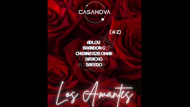 Cover for event: Casanova at Los Amantes