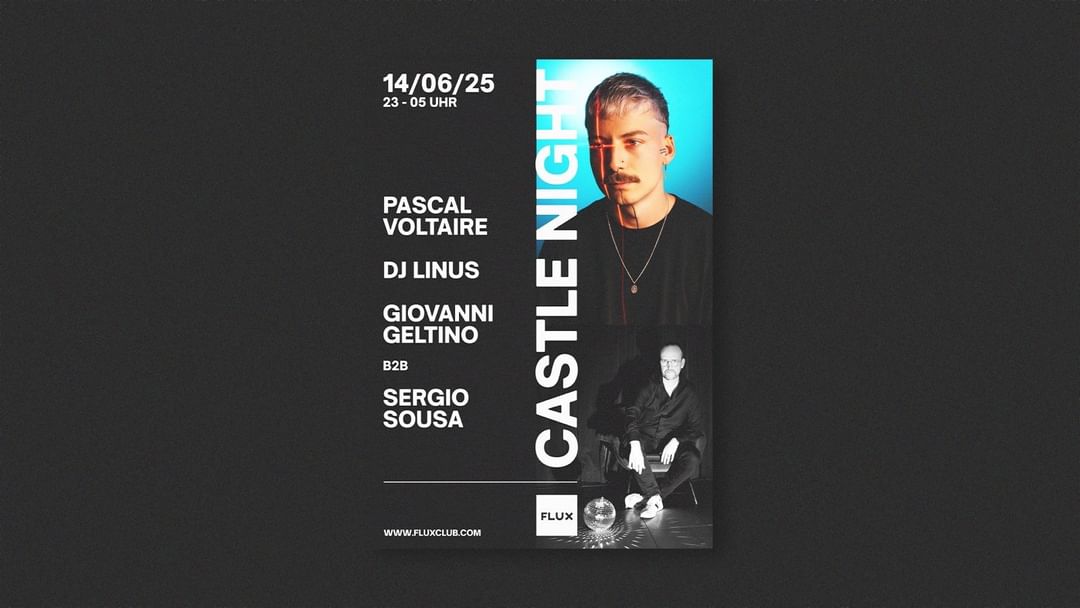 Castle Night-Eventplakat