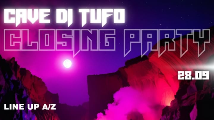 Cover for event: Cave di Tufo CLOSING PARTY