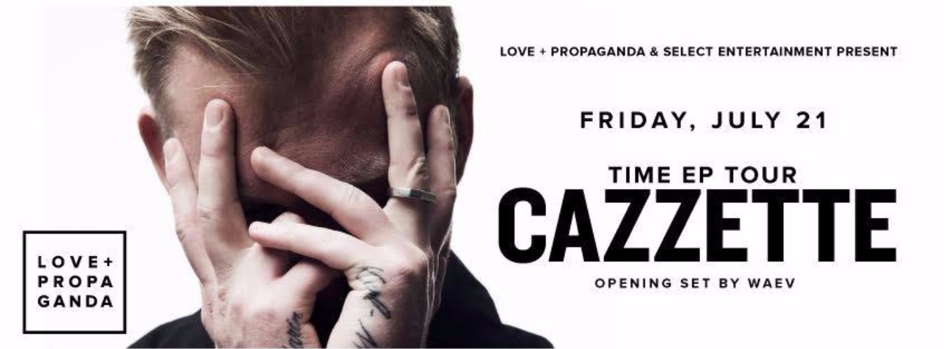 Cazzette - Time EP Tour image
