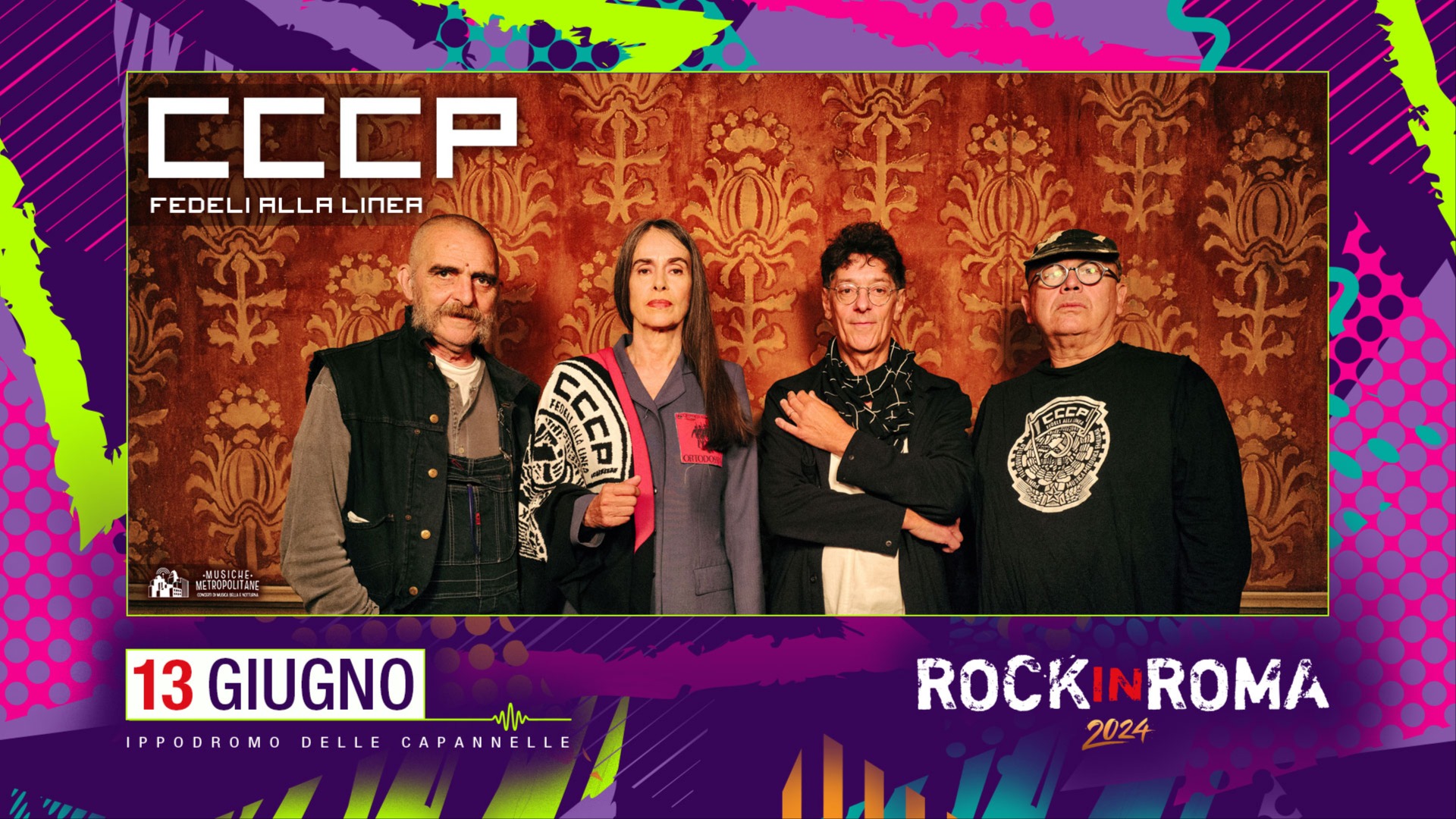 CCCP - Fedeli Alla Linea - Rock in Roma 