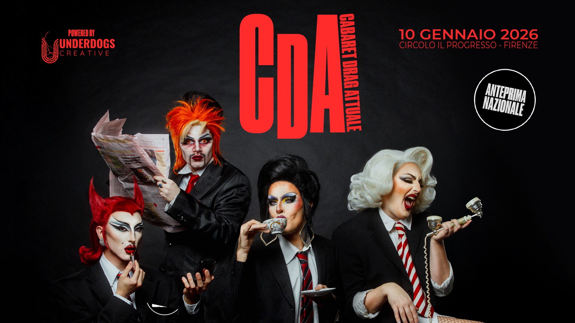 C.D.A. - Cabaret Drag Attuale - Prima Nazionale image