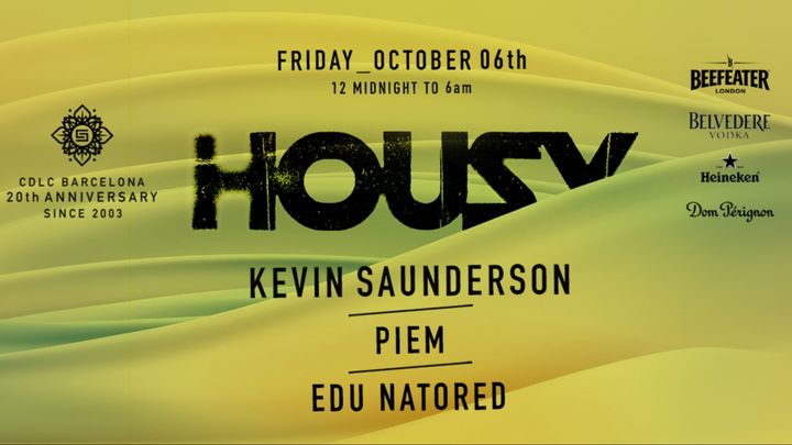Cover for event: CDLC 20th Anniversary pres: Housy w/ Kevin Saunderson / Piem / Edu Natored