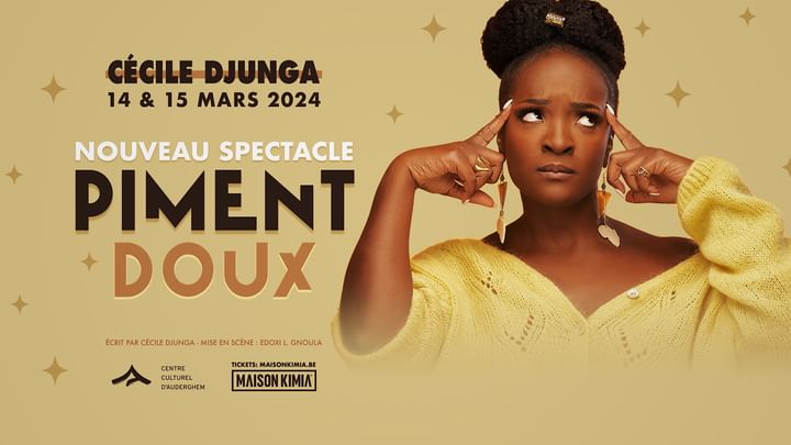 Cover for event: Cécile Djunga • Piment Doux • 14 mars 2024