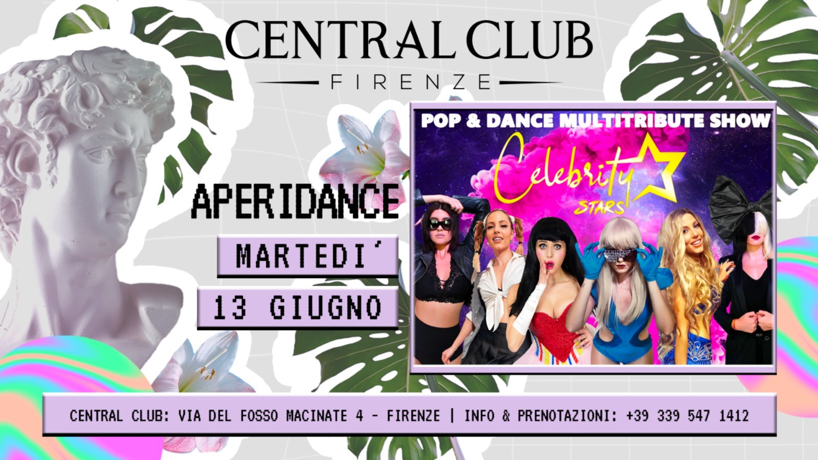 CELEBRITY STARS (NOTTE POP AL FEMMINILE!) image