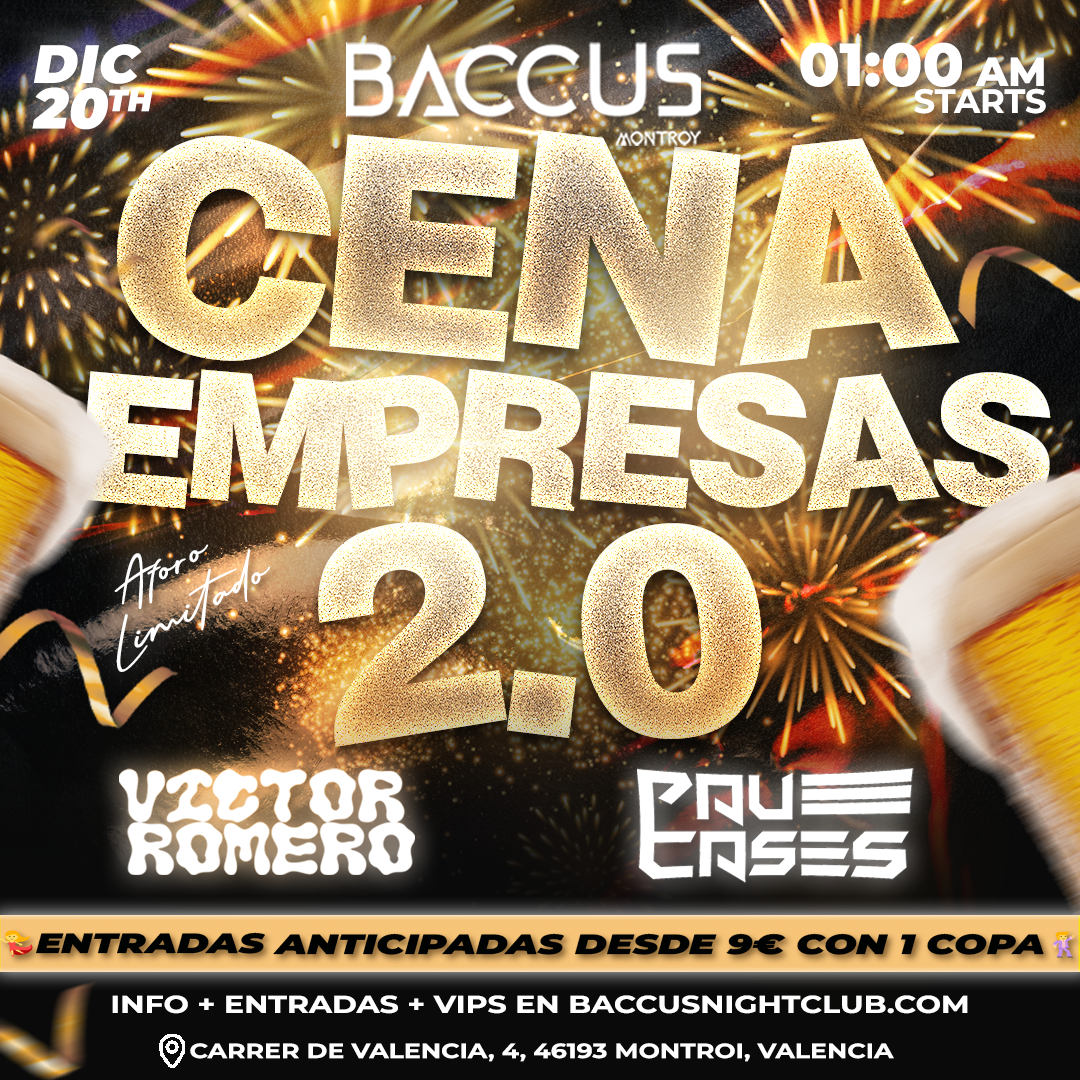 CENA DE EMPRESAS 2.0 BACCUS NIGHT CLUB  image