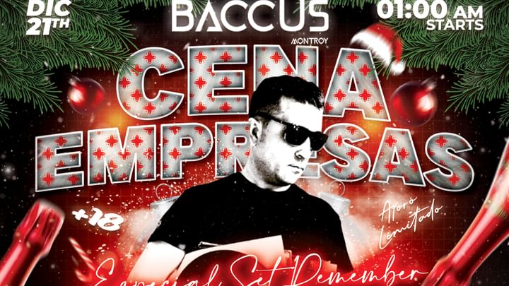 Cover for event: CENA DE EMPRESAS BY BACCUS NIGHT CLUB