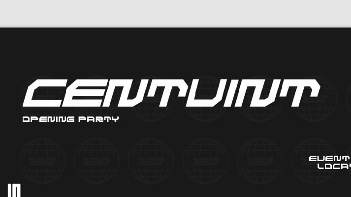 Cover for event: Centvint OPENING PARTY