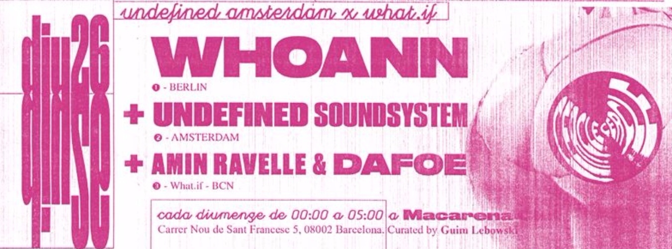 CERCLE - Whoann + Undefinded Amsterdam x What.if image